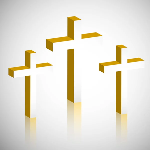 Illustration of Cross for the occasion of Good Friday — Stock Vector