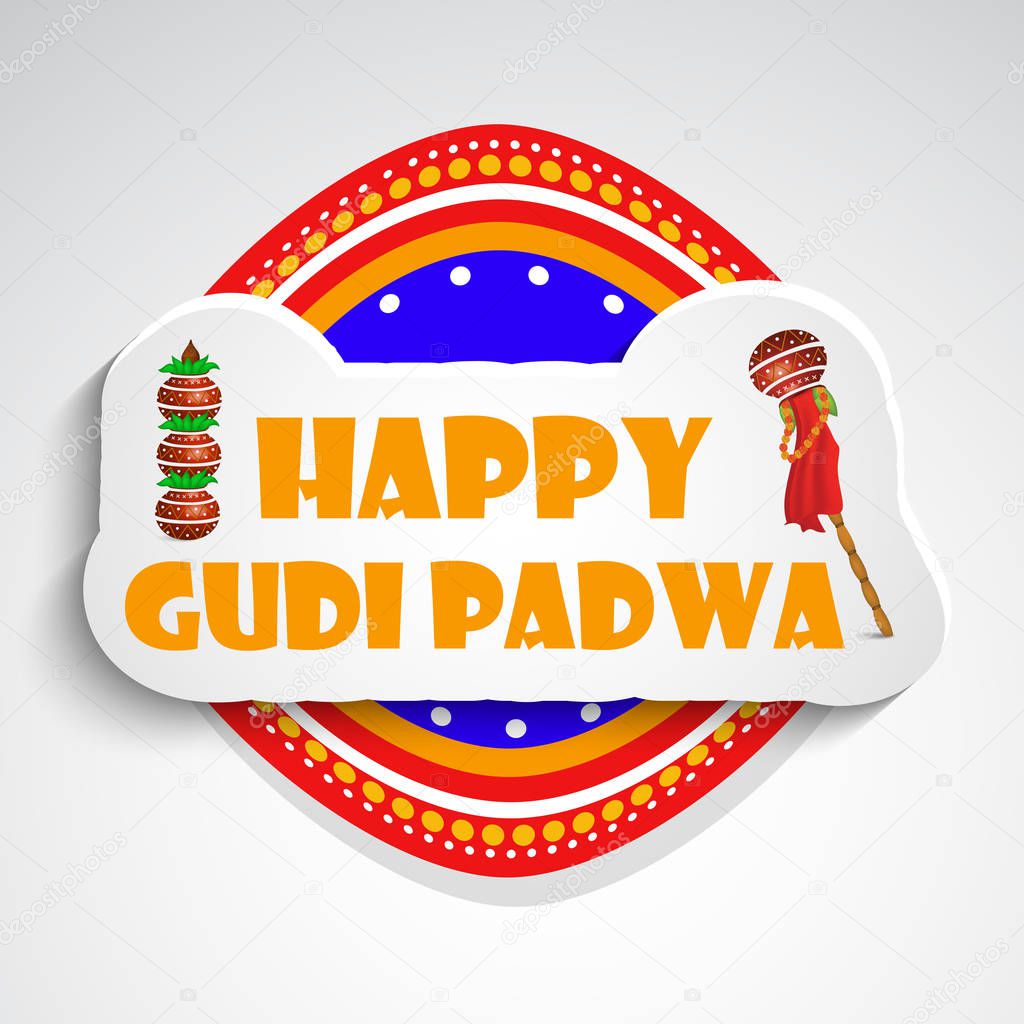 Illustration of elements for the occasion of Gudi Padwa