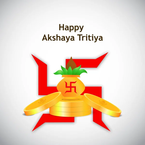 Ilustración de elementos para Akshaya Tritiya — Archivo Imágenes Vectoriales
