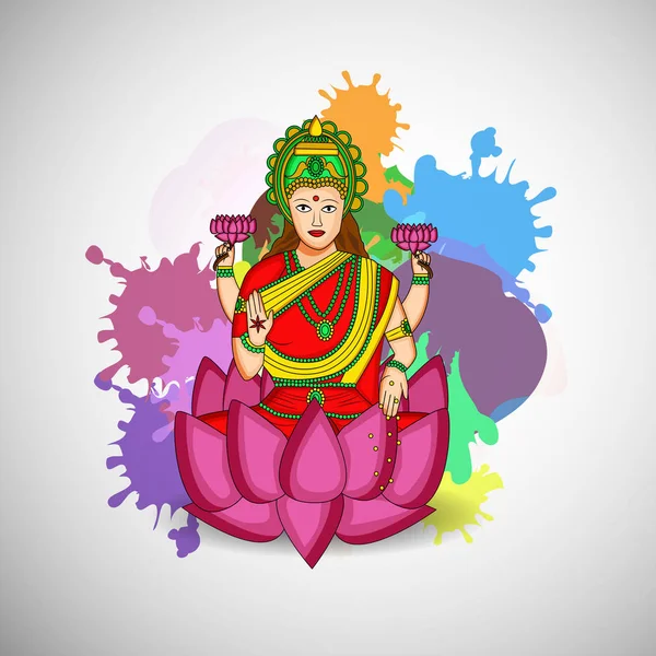 Ilustración de elementos para Akshaya Tritiya — Vector de stock