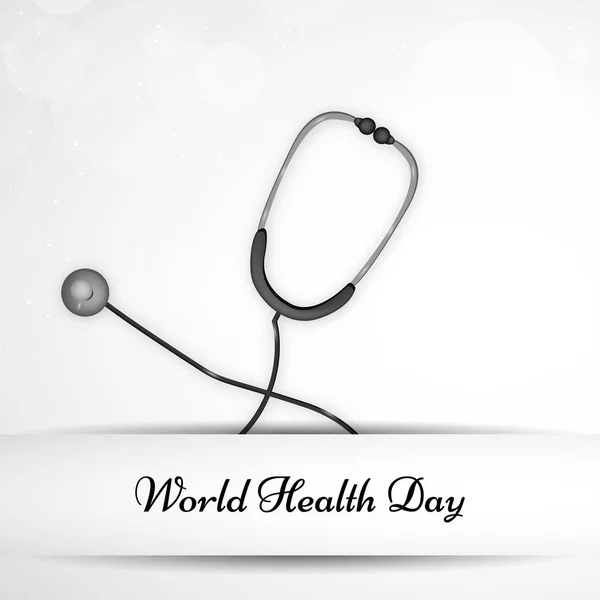 Ilustración de elementos para el Día Mundial de la Salud — Vector de stock