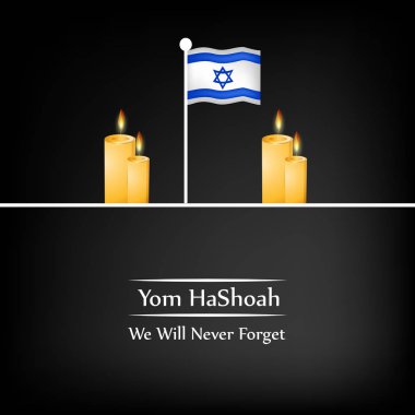 Yahudi Yom Hashoah anma günü arka plan