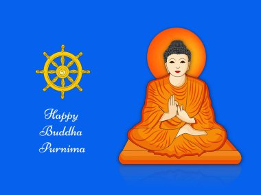 Hindu Budizm Festivali Buddha Purnima için arka plan resmi