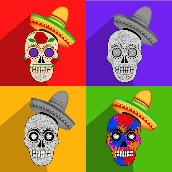 Illustration Fond Pour Cinco Mayo — Image vectorielle