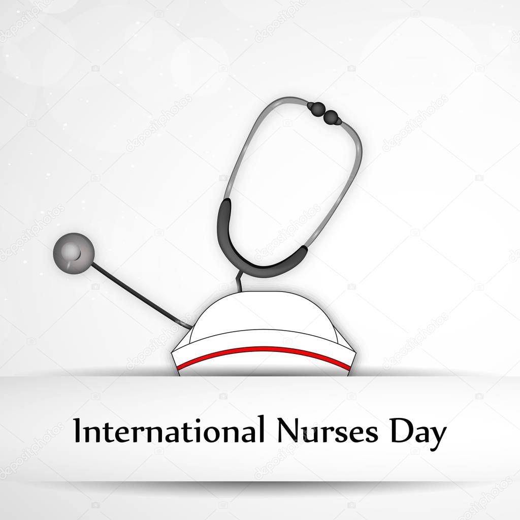 Illustration of background for International nurse day