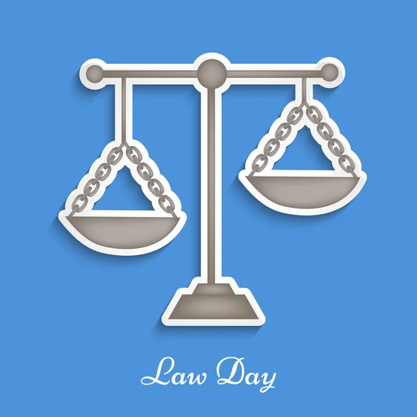 Illustration Contexte Usa Law Day — Image vectorielle