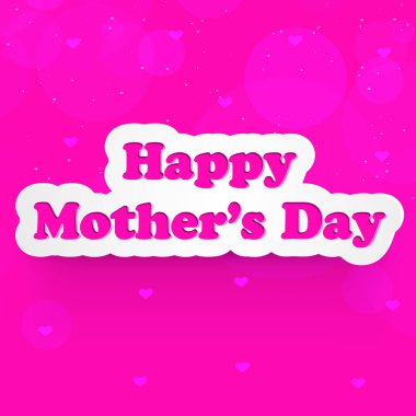 Arka plan illüstrasyon anneler günü için