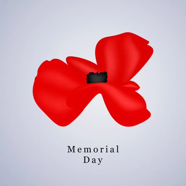 Ilustración Usa Memorial Day Background — Vector de stock