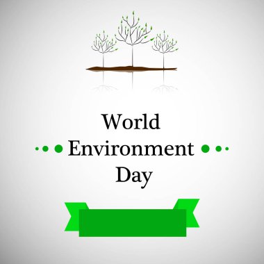 Arka plan illüstrasyon dünya çevre günü için 