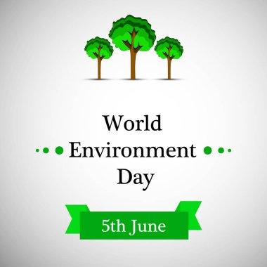 Arka plan illüstrasyon dünya çevre günü için 