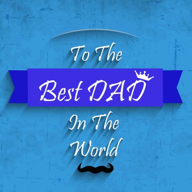  Arka plan illüstrasyon Babalar günü için