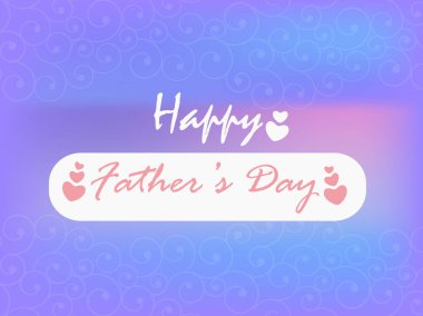  Arka plan illüstrasyon Babalar günü için