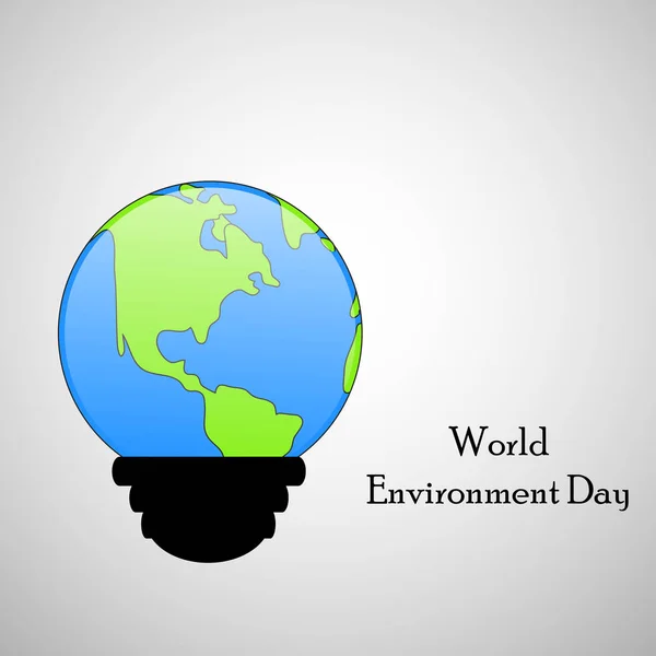 Illustration of background for World Environment Day — Stock Vector