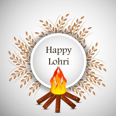 hindu Festivali Lohri arka plan resmi