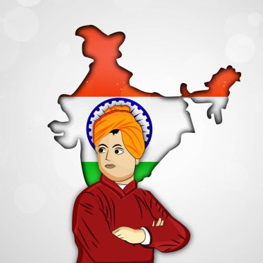 Swami Vivekanand jayanti arka plan resmi 