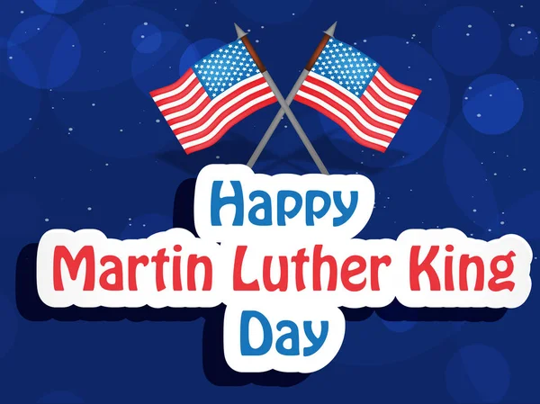 Ілюстрація День Мартіна Лютера Кінга Фону — стоковий вектор