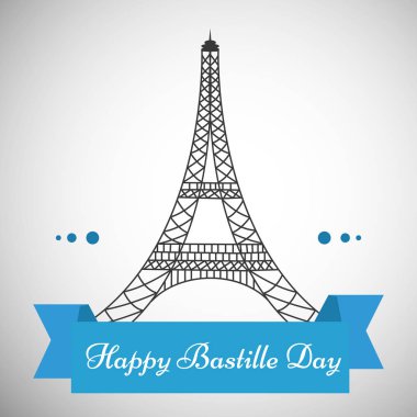 Fransa Bastille günü arka plan öğeleri gösteren resim
