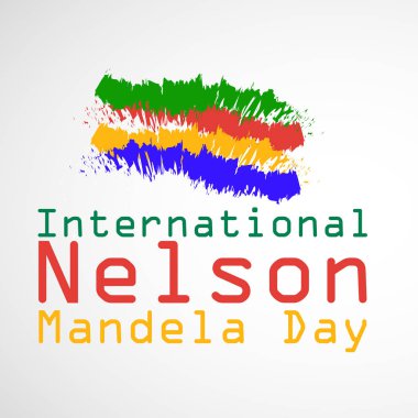 Uluslararası Nelson Mandela günü arka plan resmi