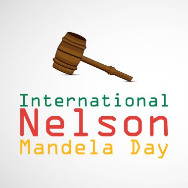 Uluslararası Nelson Mandela günü arka plan resmi