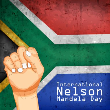 Uluslararası Nelson Mandela günü arka plan resmi