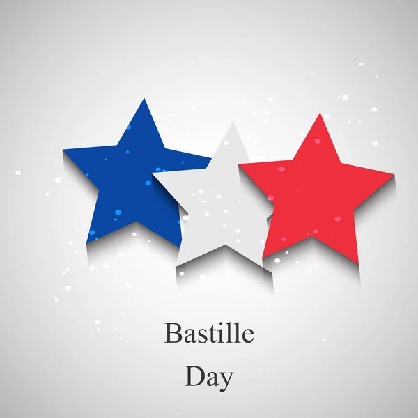 Ilustração de Bastille Day Background . —  Vetores de Stock