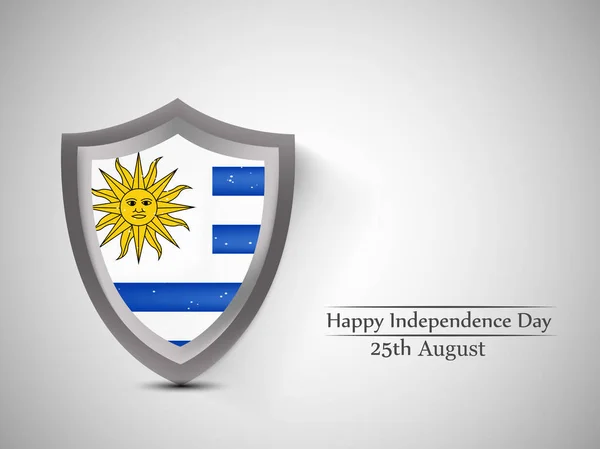 Ilustración de Uruguay Día de la Independencia antecedentes 25 de agosto — Archivo Imágenes Vectoriales