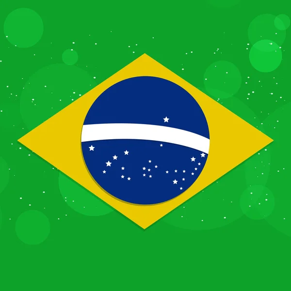 Illustratie van elementen voor de dag van de onafhankelijkheid van Brazilië — Stockvector