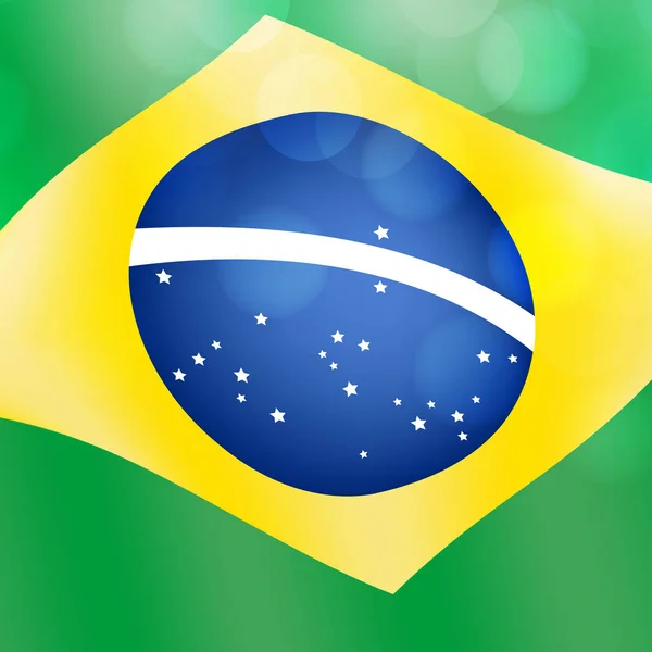 Illustration av element för Brasilien självständighetsdagen — Stock vektor