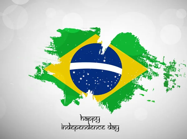 Illustration des éléments pour la fête de l'indépendance du Brésil — Image vectorielle