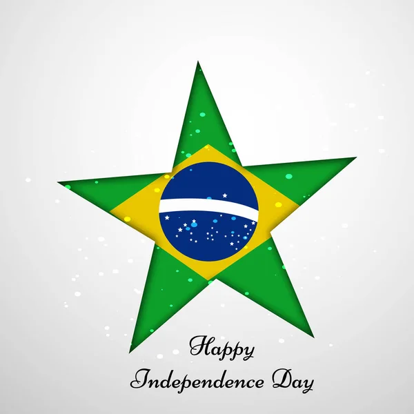 Illustratie van elementen voor de dag van de onafhankelijkheid van Brazilië — Stockvector