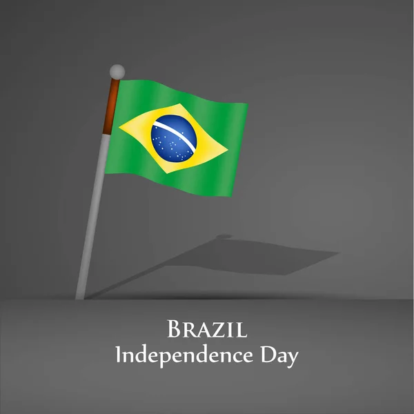 Illustratie van elementen voor de dag van de onafhankelijkheid van Brazilië — Stockvector