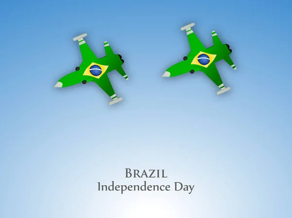 Illustratie van elementen voor de dag van de onafhankelijkheid van Brazilië — Stockvector