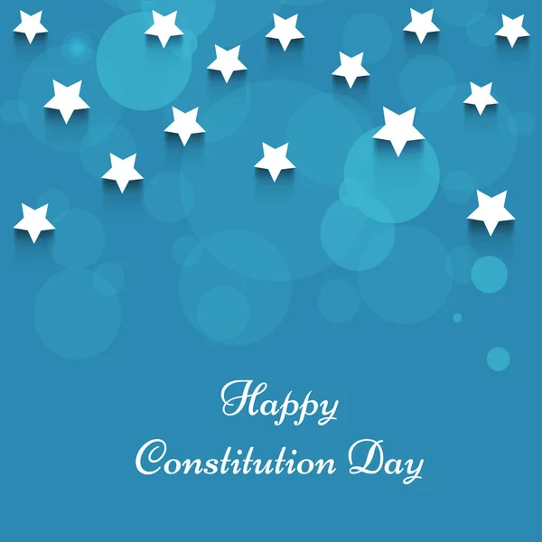 Ilustración de los antecedentes del Día de la Constitución de EE.UU. — Vector de stock