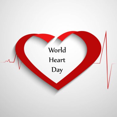 Dünya Kalp günü arka plan resmi