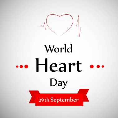 Dünya Kalp günü arka plan resmi