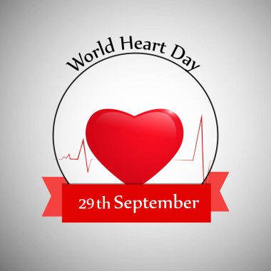 Dünya Kalp günü arka plan resmi