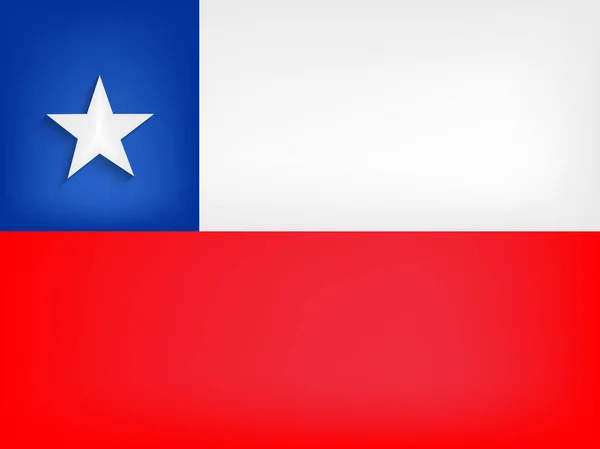 Ilustracja z Chile flagi do fiesty Patrias uroczystości — Wektor stockowy
