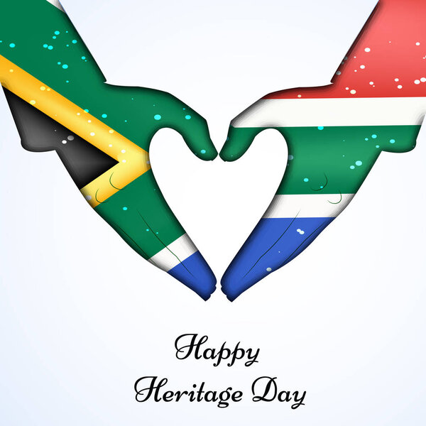 illustration of Heritage Day background 