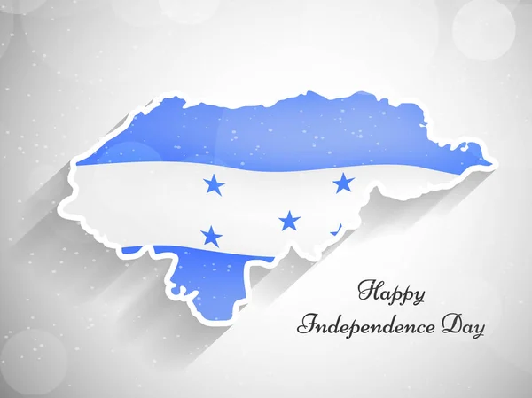 Ilustracja Honduras Dzień Niepodległości tła — Wektor stockowy