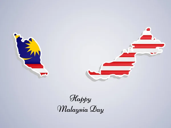 Ejemplo de Malasia Día de la Independencia Antecedentes — Archivo Imágenes Vectoriales