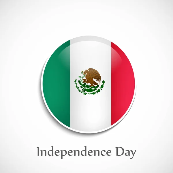 Ilustración del Día de la Independencia de México Antecedentes — Archivo Imágenes Vectoriales