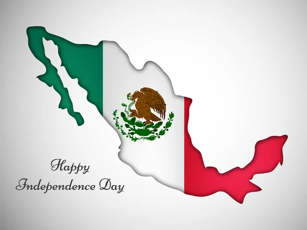 Ilustracja z Meksyku Dzień Niepodległości tło — Wektor stockowy