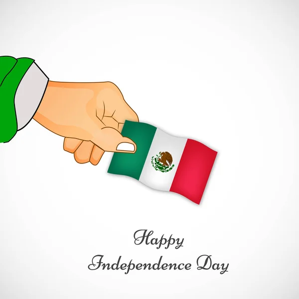 Ilustración del Día de la Independencia de México Antecedentes — Vector de stock