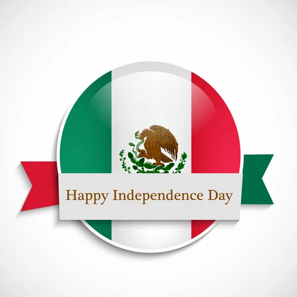 Ilustración del Día de la Independencia de México Antecedentes — Vector de stock