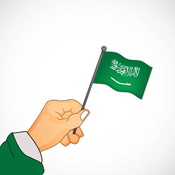 Ilustrasi latar belakang Hari Nasional Arab Saudi - Stok Vektor