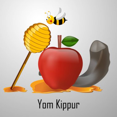 Yahudi en kutsal Yom Kippur arka plan resmi