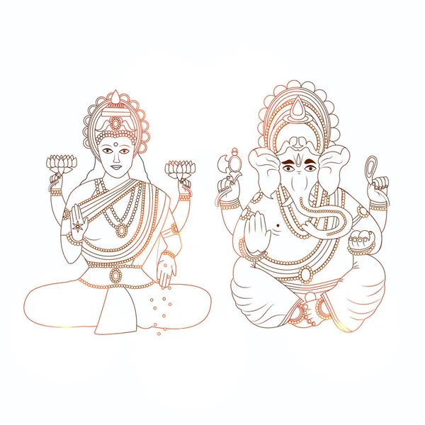 Ilustración del festival hindú Bhai Dooj Fondo — Archivo Imágenes Vectoriales
