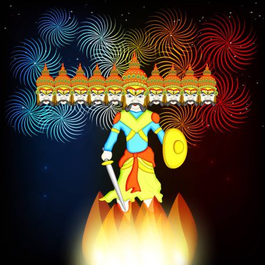 hindu Festivali Dussehra arka plan resmi