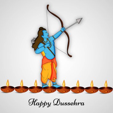 hindu Festivali Dussehra arka plan resmi