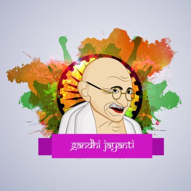 Gandhi Jayanti arka plan resmi